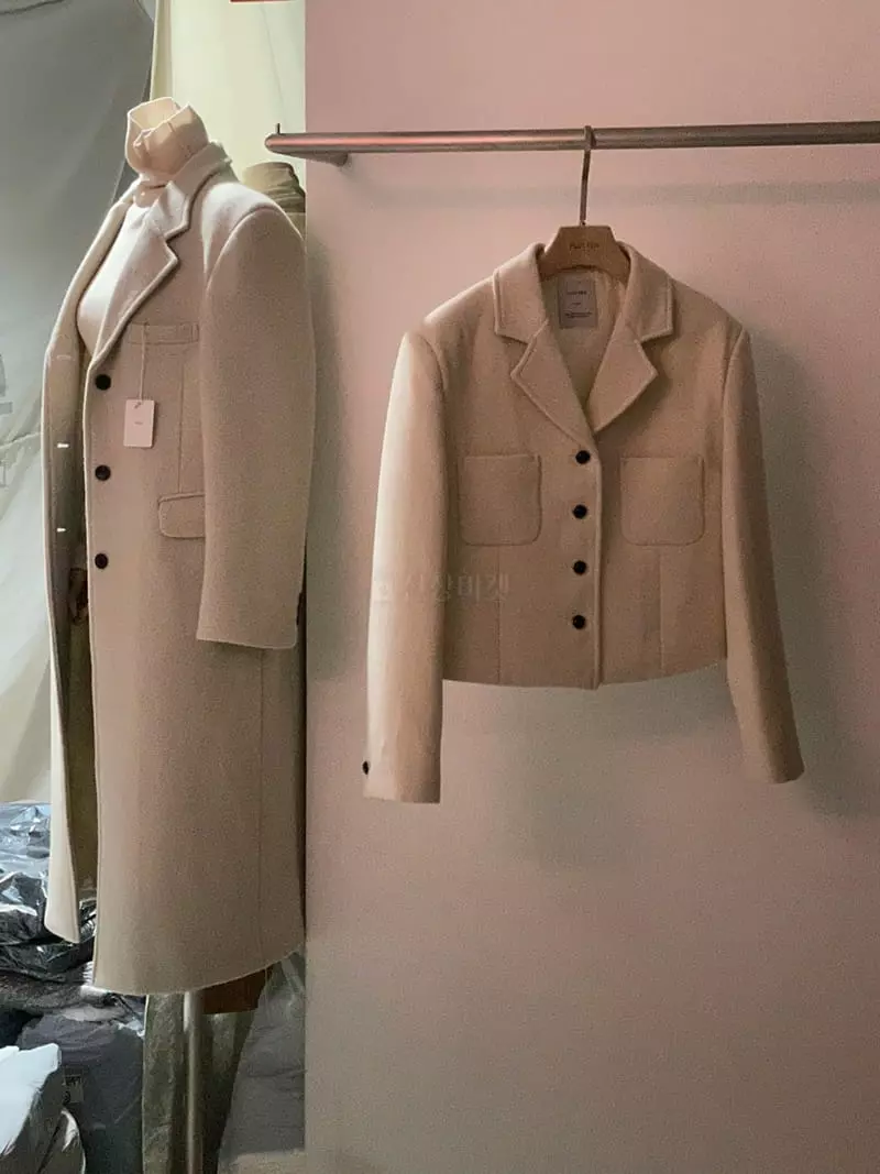 Flutter - Korean Women Fashion - #womensfashion - Ivory Jacket - 9