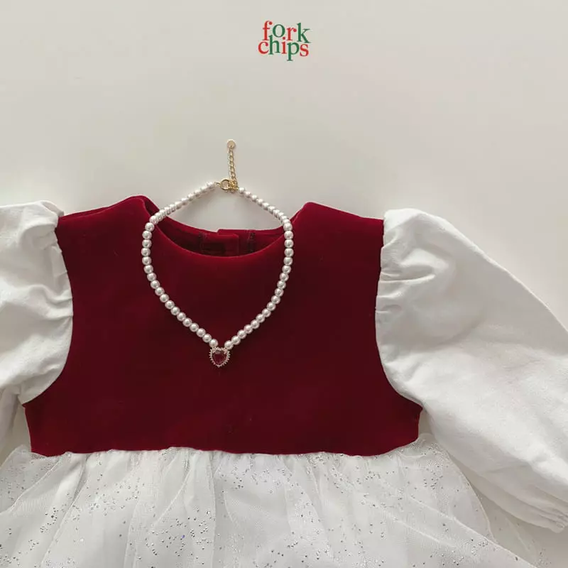 Fork Chips - Korean Baby Fashion - #babyboutique - Snow Bodysuit - 8
