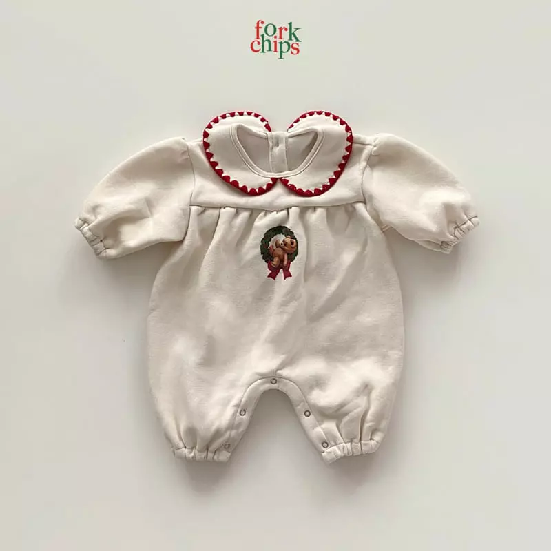 Fork Chips - Korean Baby Fashion - #babyboutiqueclothing - Tree Bear Bodysuit - 7