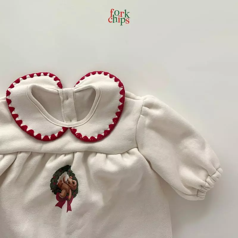 Fork Chips - Korean Baby Fashion - #babyclothing - Tree Bear Bodysuit - 8