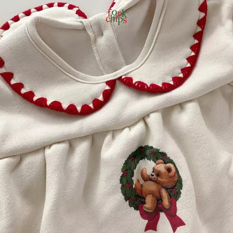 Fork Chips - Korean Baby Fashion - #babyfashion - Tree Bear Bodysuit - 9