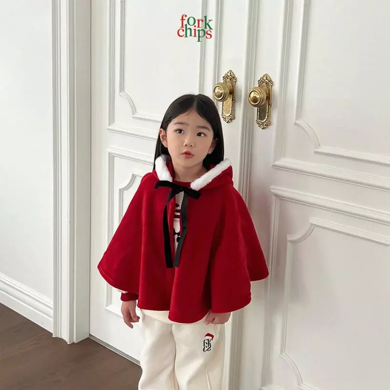 Fork Chips - Korean Baby Fashion - #babyfever - Snata Cape
