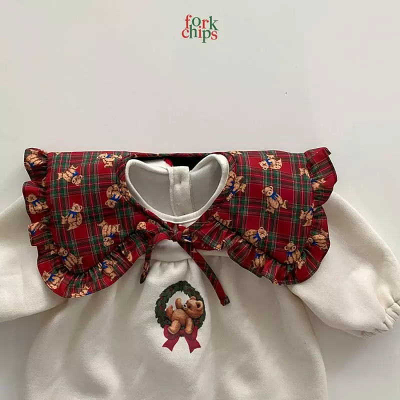 Fork Chips - Korean Baby Fashion - #babylifestyle - Tree Bear Bodysuit - 12