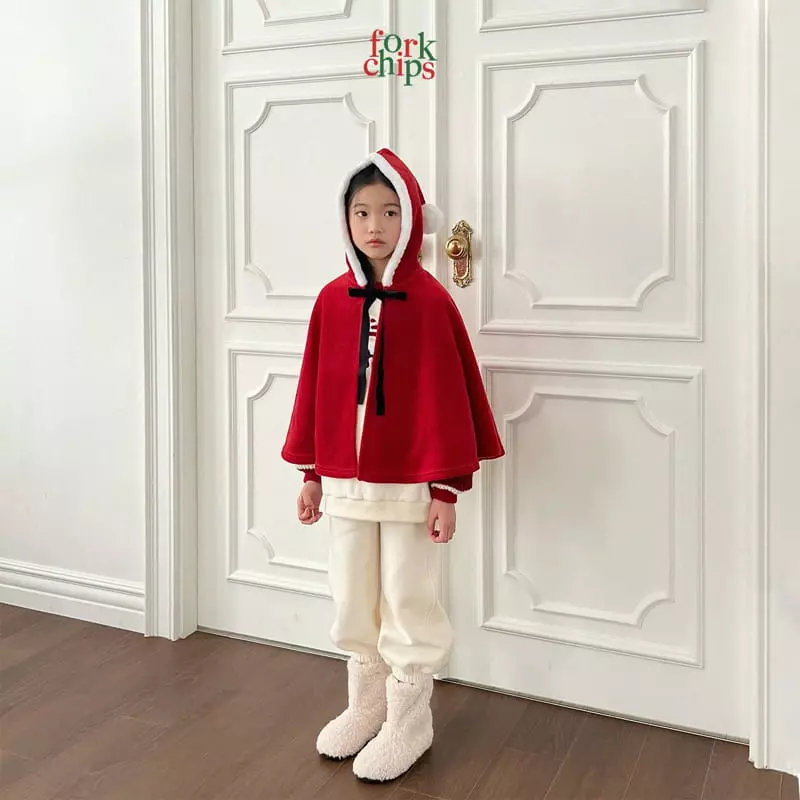 Fork Chips - Korean Baby Fashion - #babyoutfit - Snata Cape - 6