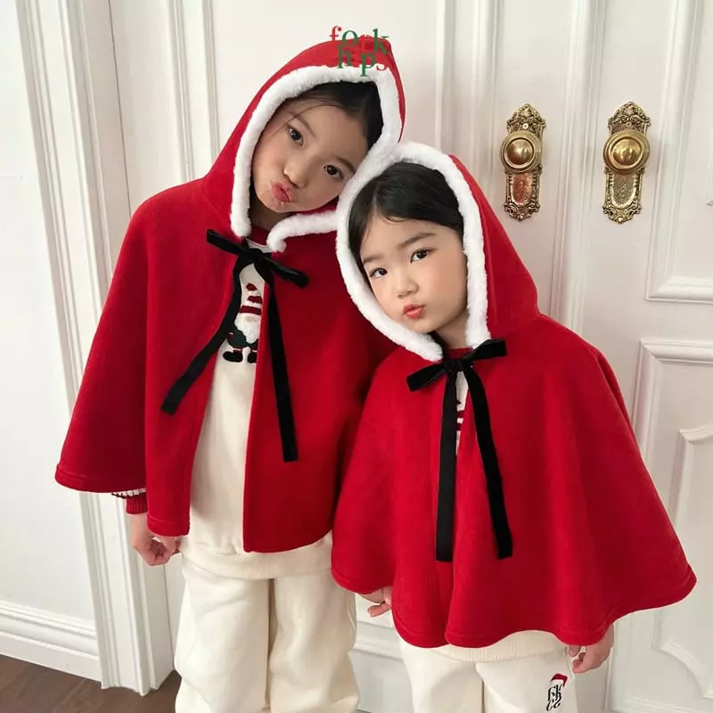 Fork Chips - Korean Baby Fashion - #babyoutfit - Snata Cape - 7