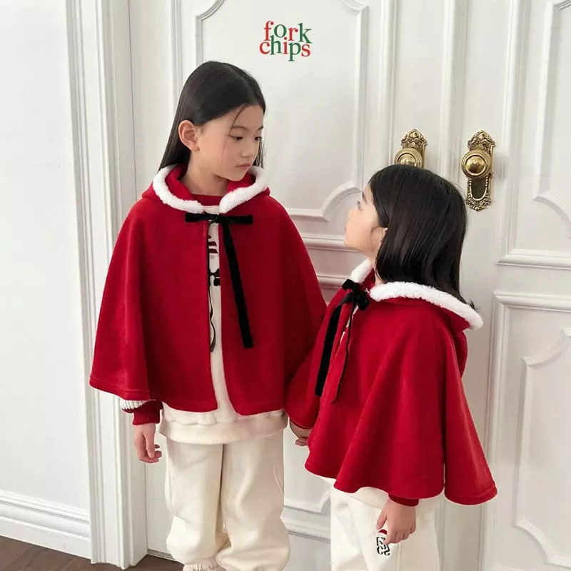 Fork Chips - Korean Baby Fashion - #babywear - Snata Cape - 8