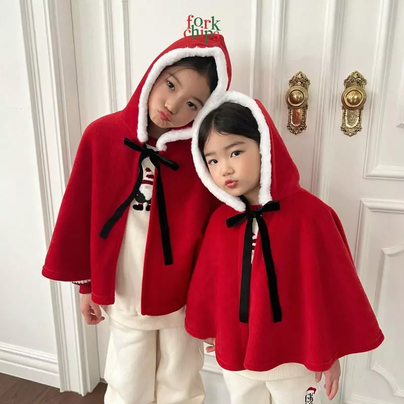 Fork Chips - Korean Baby Fashion - #onlinebabyboutique - Snata Cape - 9