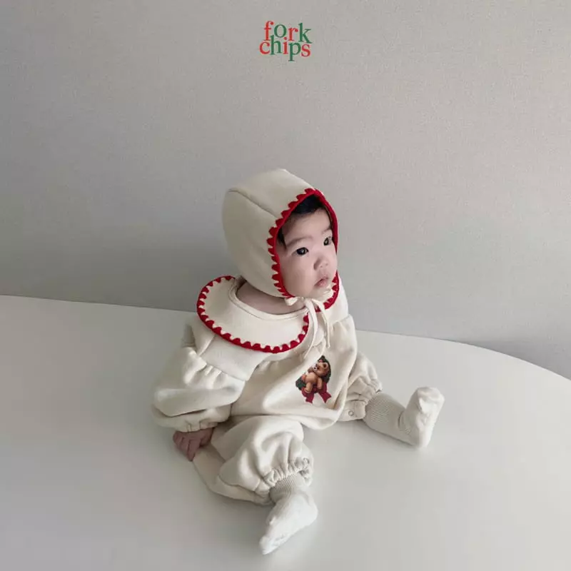Fork Chips - Korean Baby Fashion - #onlinebabyshop - Tree Bonnet - 5