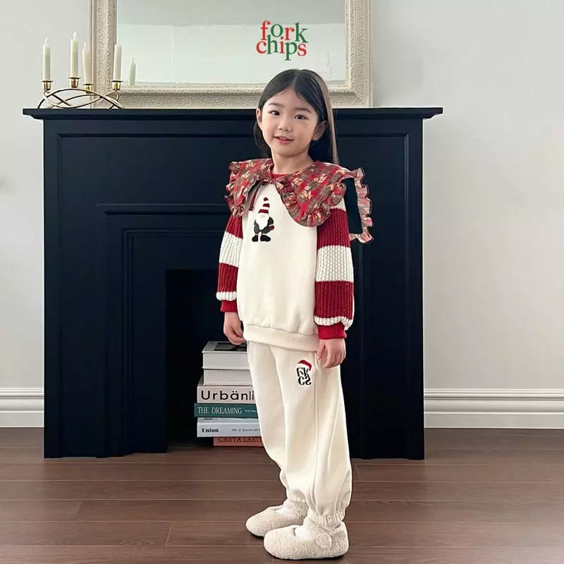 Fork Chips - Korean Baby Fashion - #onlinebabyshop - Carol Cape - 3