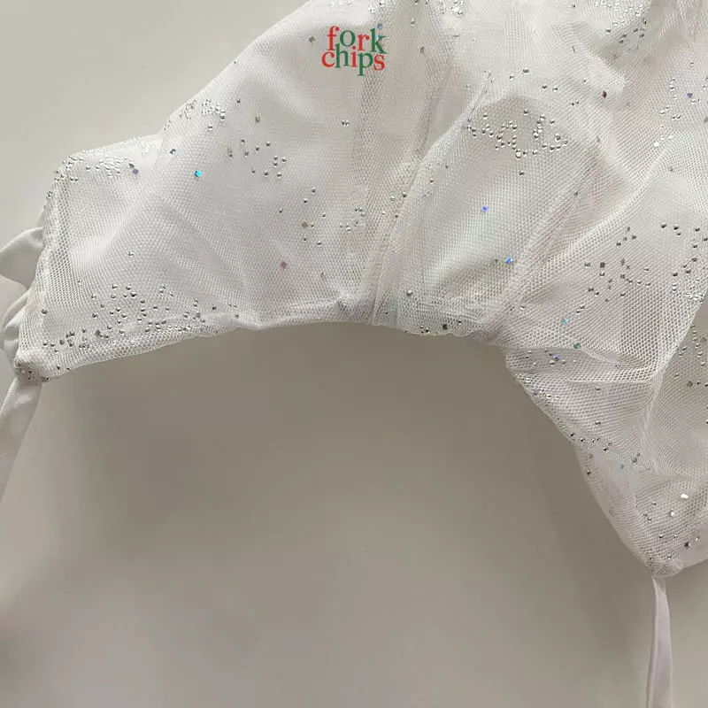 Fork Chips - Korean Baby Fashion - #smilingbaby - Snow Frill Bonnet - 8