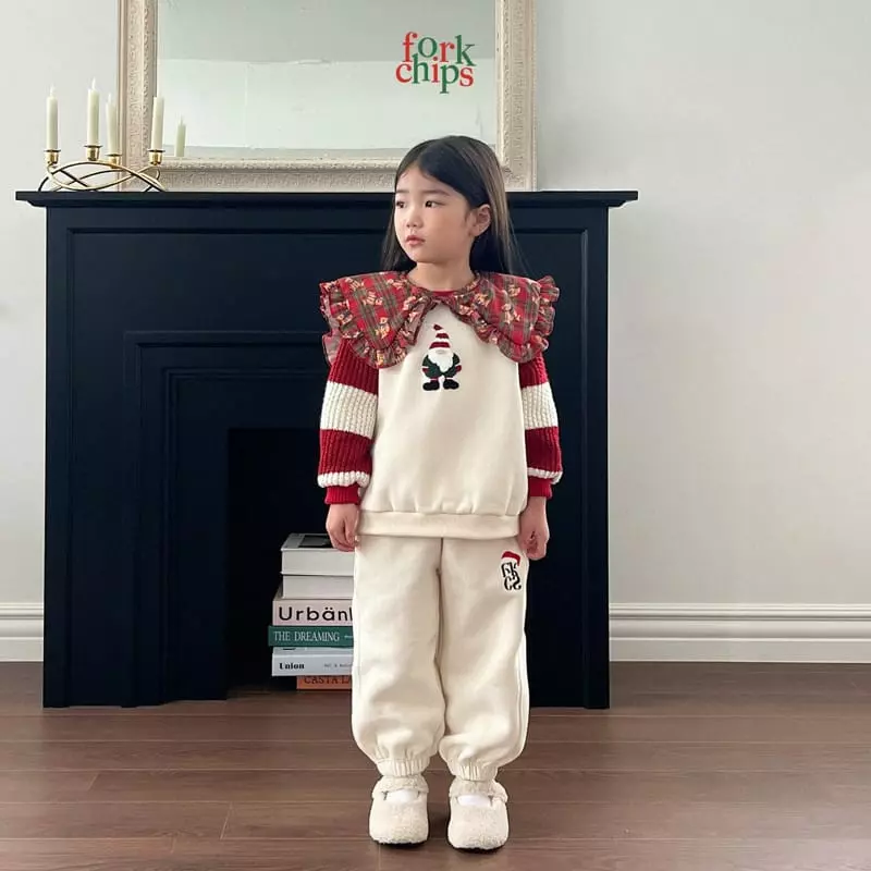 Fork Chips - Korean Baby Fashion - #onlinebabyshop - Carol Cape - 4