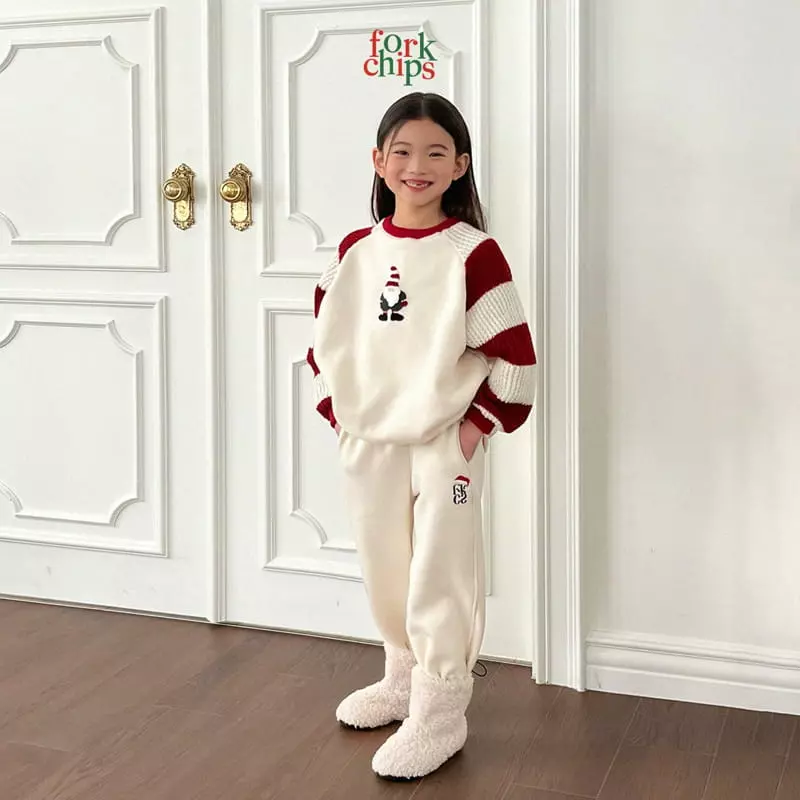 Fork Chips - Korean Children Fashion - #childofig - Snata Fairy Sweatshirt - 5