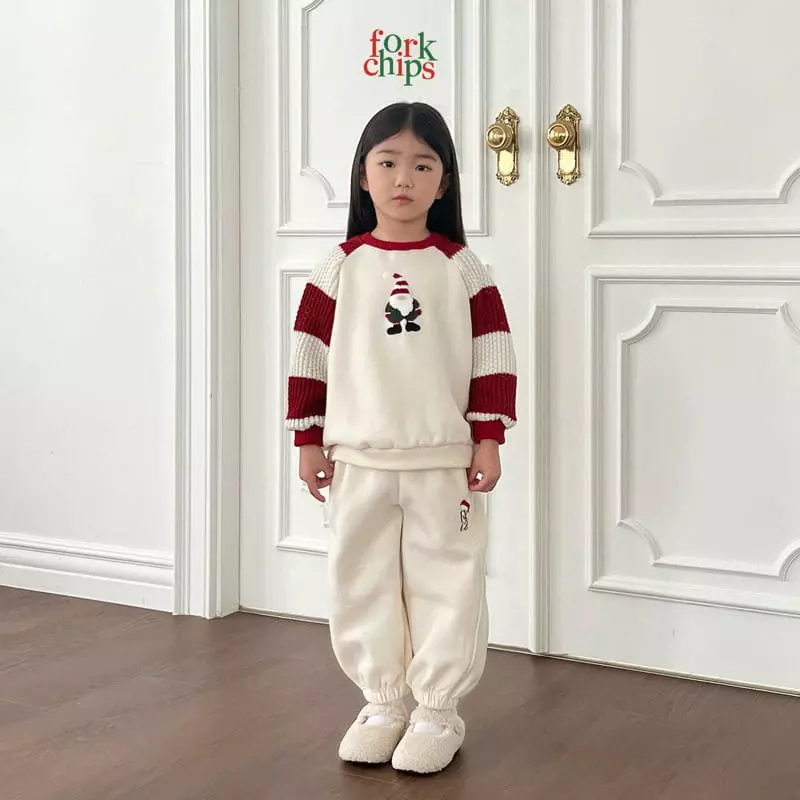 Fork Chips - Korean Children Fashion - #fashionkids - Snata Fairy Sweatshirt - 9
