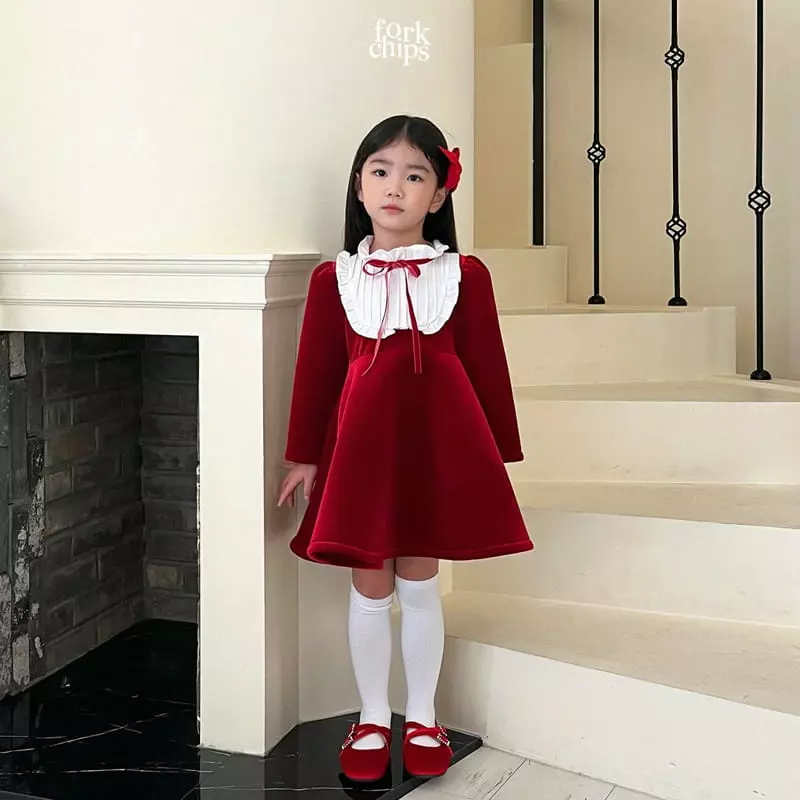 Fork Chips - Korean Children Fashion - #kidsshorts - Shopia One-piece - 3