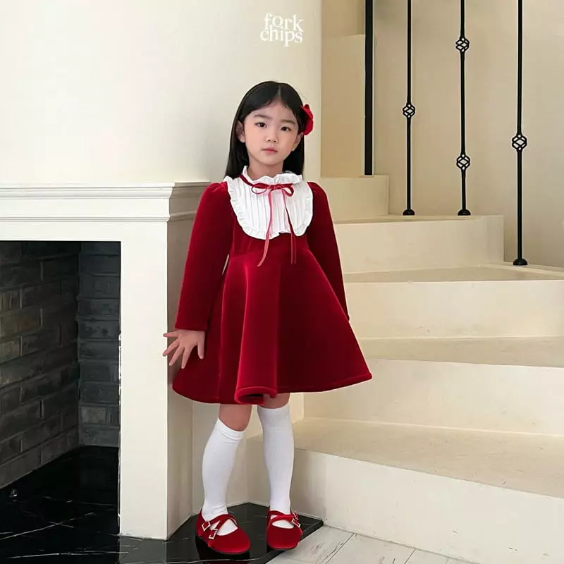 Fork Chips - Korean Children Fashion - #littlefashionista - Shopia One-piece - 7