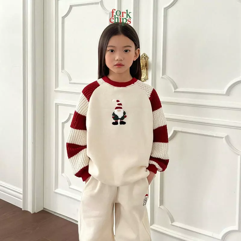 Fork Chips - Korean Children Fashion - #prettylittlegirls - Snata Fairy Sweatshirt