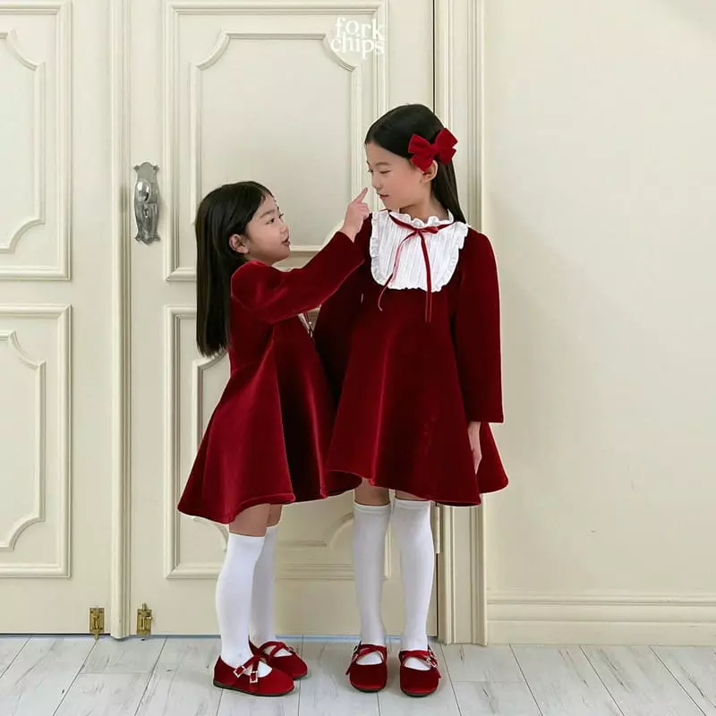 Fork Chips - Korean Children Fashion - #todddlerfashion - Shopia One-piece - 11