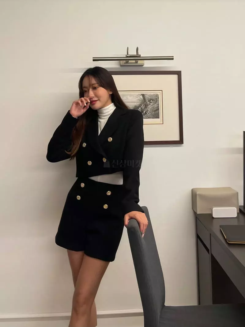 Four Eight - Korean Women Fashion - #momslook - Bookle Twid Jacket - 3