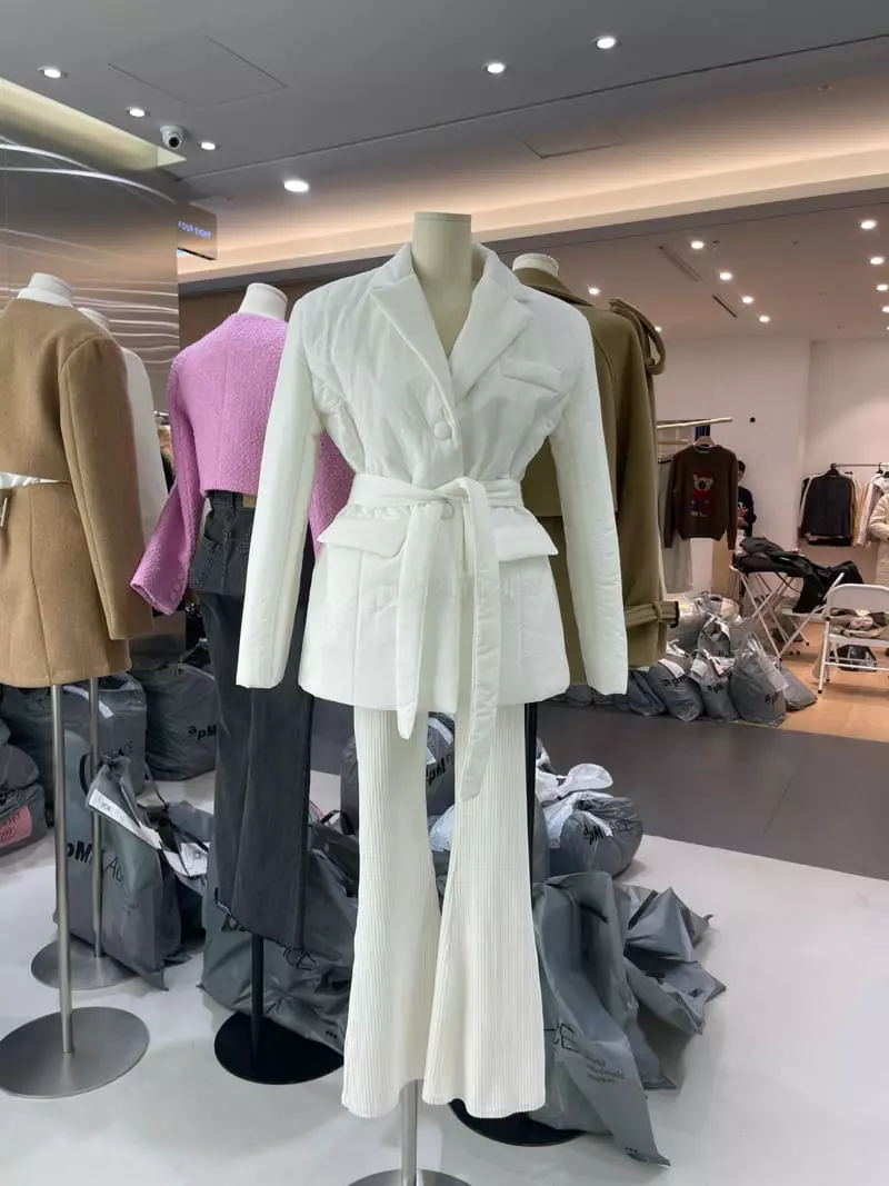 Four Eight - Korean Women Fashion - #momslook - Bonding Jacket - 3