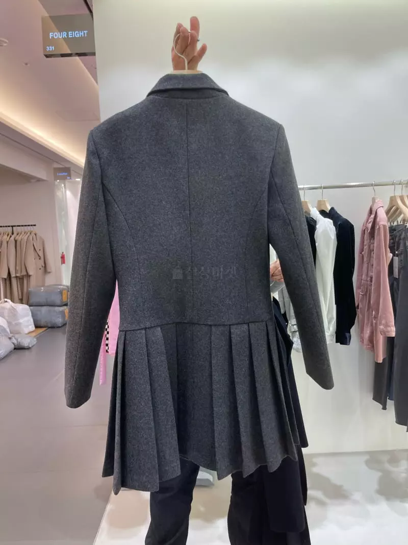 Four Eight - Korean Women Fashion - #momslook - Wrinkle One-piece - 9