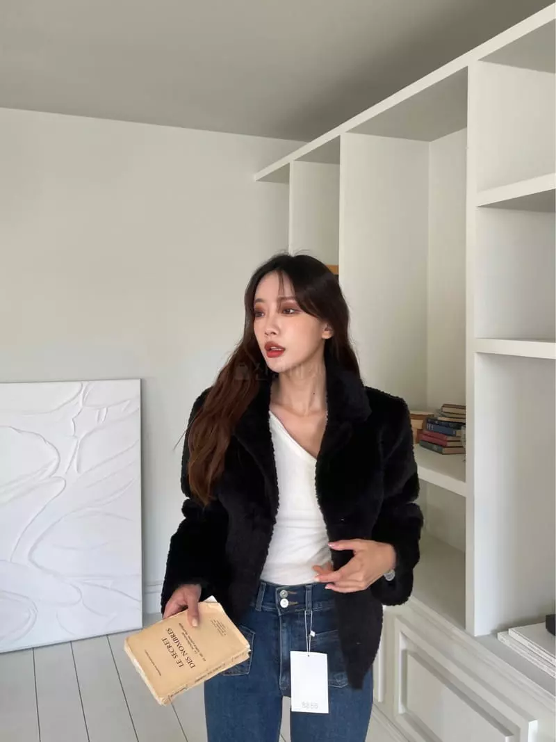 Four Eight - Korean Women Fashion - #momslook - Bbogle Jacket - 11