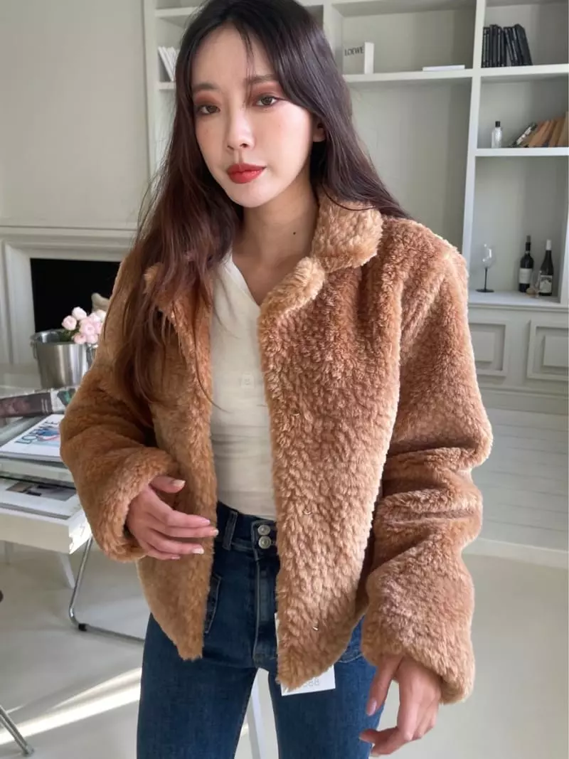 Four Eight - Korean Women Fashion - #momslook - Bbogle Jacket - 5