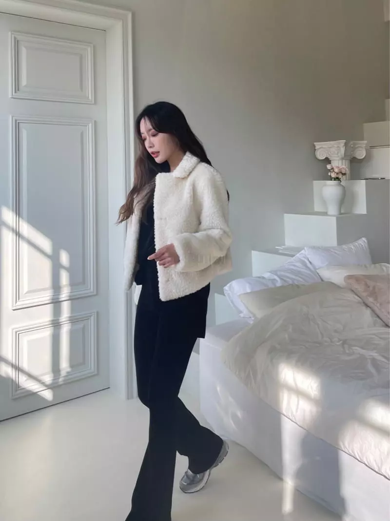Four Eight - Korean Women Fashion - #momslook - Bbogle Jacket - 9
