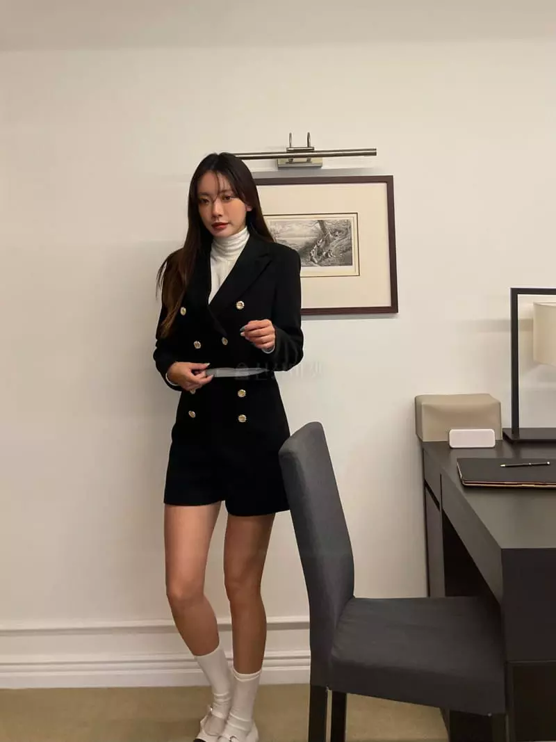 Four Eight - Korean Women Fashion - #momslook - Bookle Twid Pants - 8