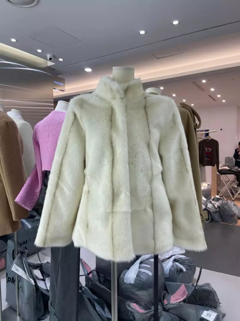 Four Eight - Korean Women Fashion - #restrostyle - Sable Jacket - 2