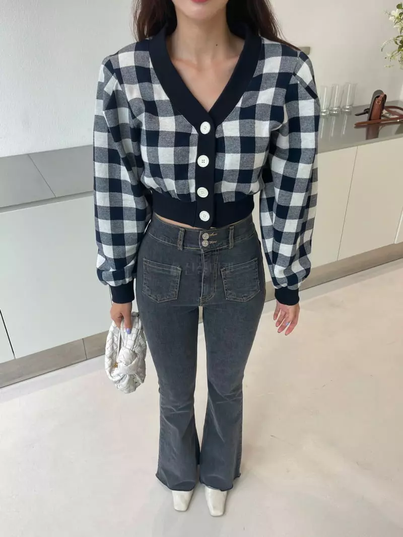 Four Eight - Korean Women Fashion - #romanticstyle - Pocket Jeans - 5