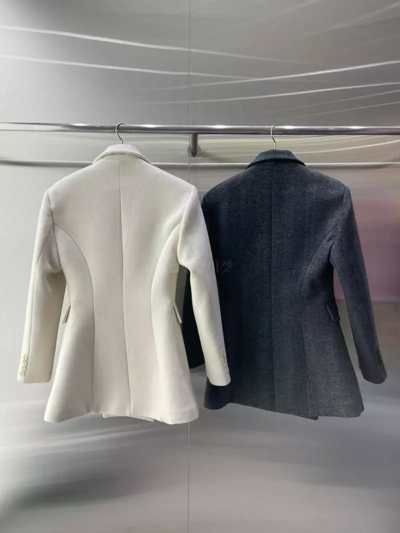 Four Eight - Korean Women Fashion - #shopsmall - Herringbone One-piece - 8