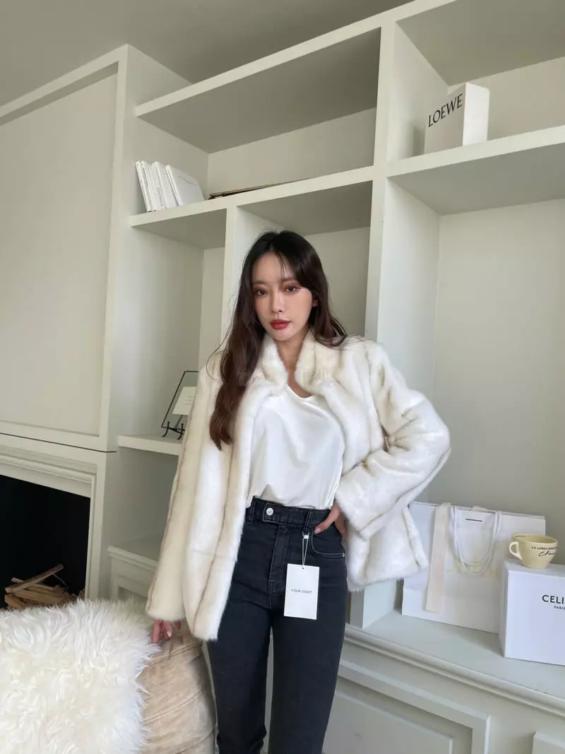 Four Eight - Korean Women Fashion - #thatsdarling - Sable Jacket - 5