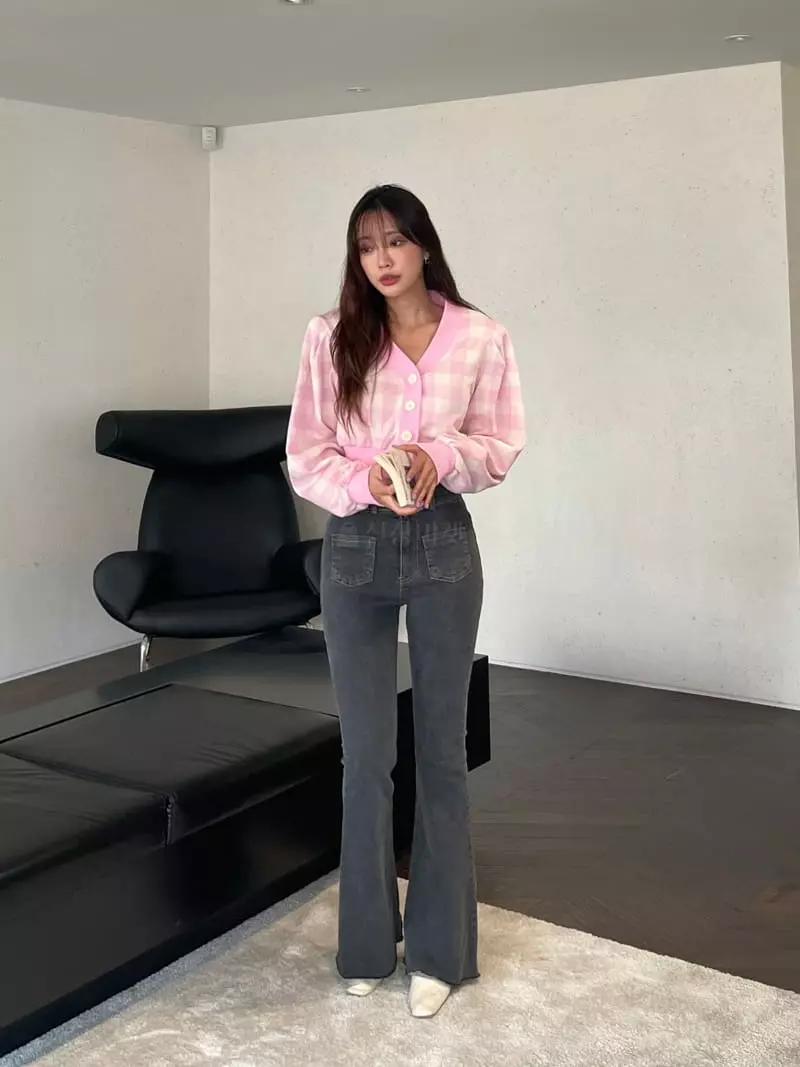 Four Eight - Korean Women Fashion - #vintageinspired - Pocket Jeans