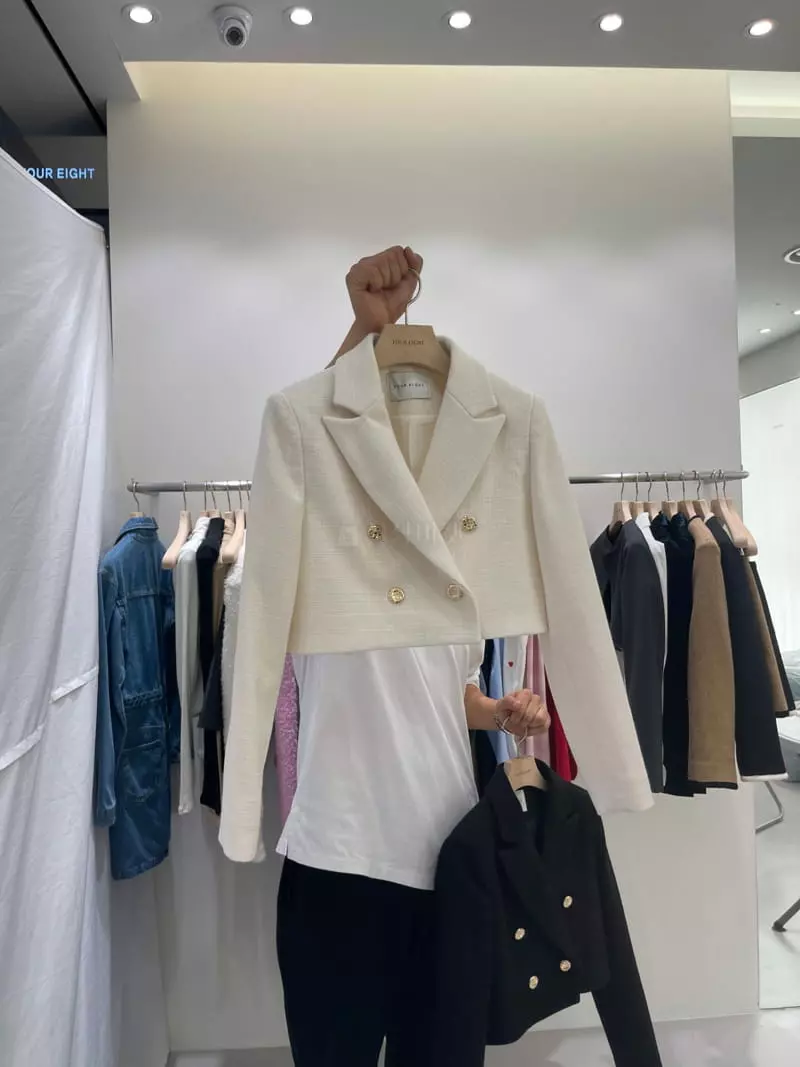 Four Eight - Korean Women Fashion - #womensfashion - Bookle Twid Jacket - 10
