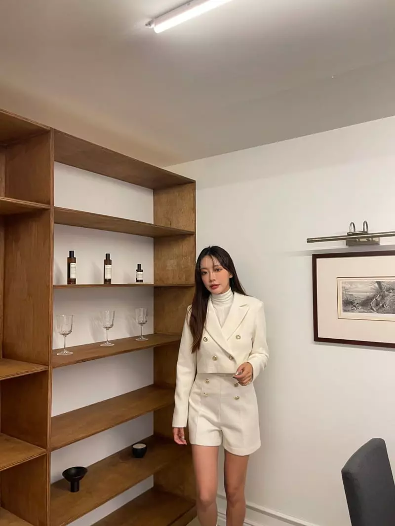 Four Eight - Korean Women Fashion - #momslook - Bookle Twid Jacket - 4