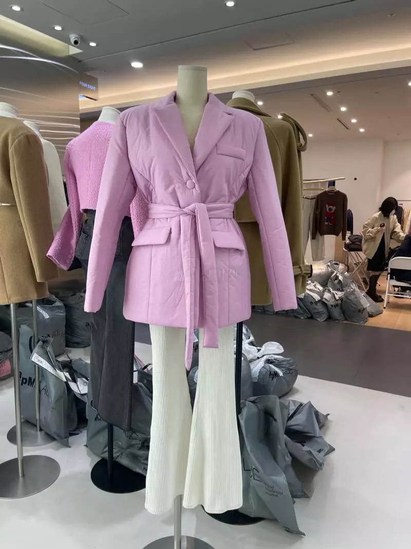 Four Eight - Korean Women Fashion - #womensfashion - Bonding Jacket - 2