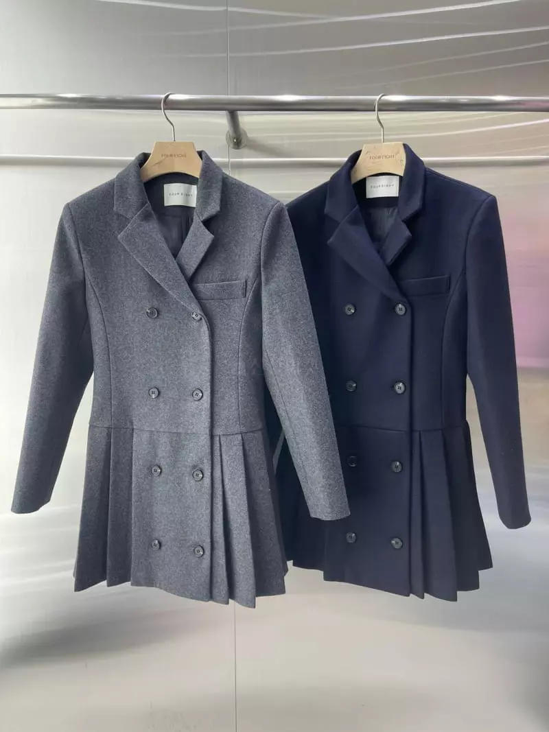 Four Eight - Korean Women Fashion - #womensfashion - Wrinkle One-piece - 2