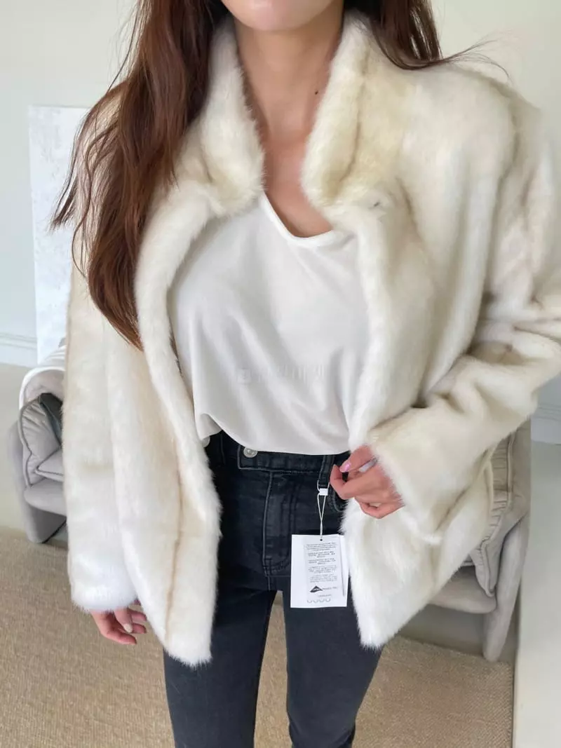 Four Eight - Korean Women Fashion - #womensfashion - Sable Jacket - 10