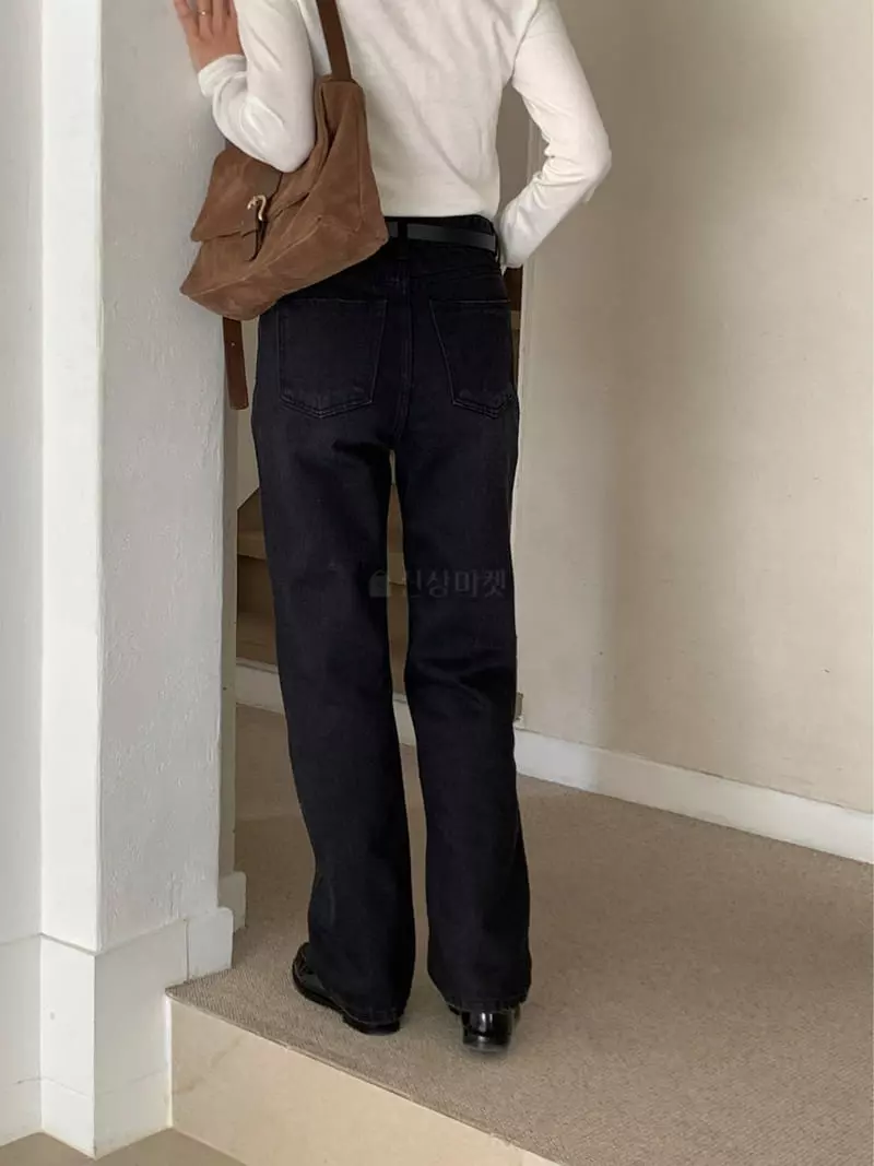 Fre - Korean Women Fashion - #momslook - Ride Jeans - 3