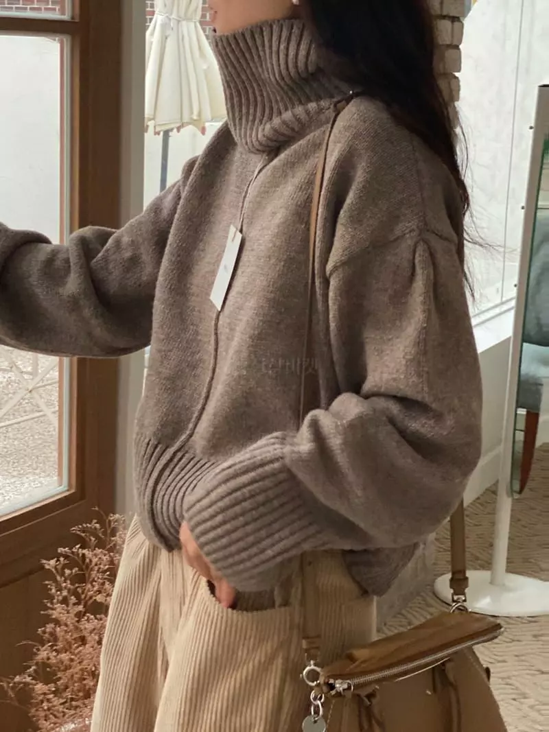 Frill - Korean Women Fashion - #momslook - Show Turtleneck Tee