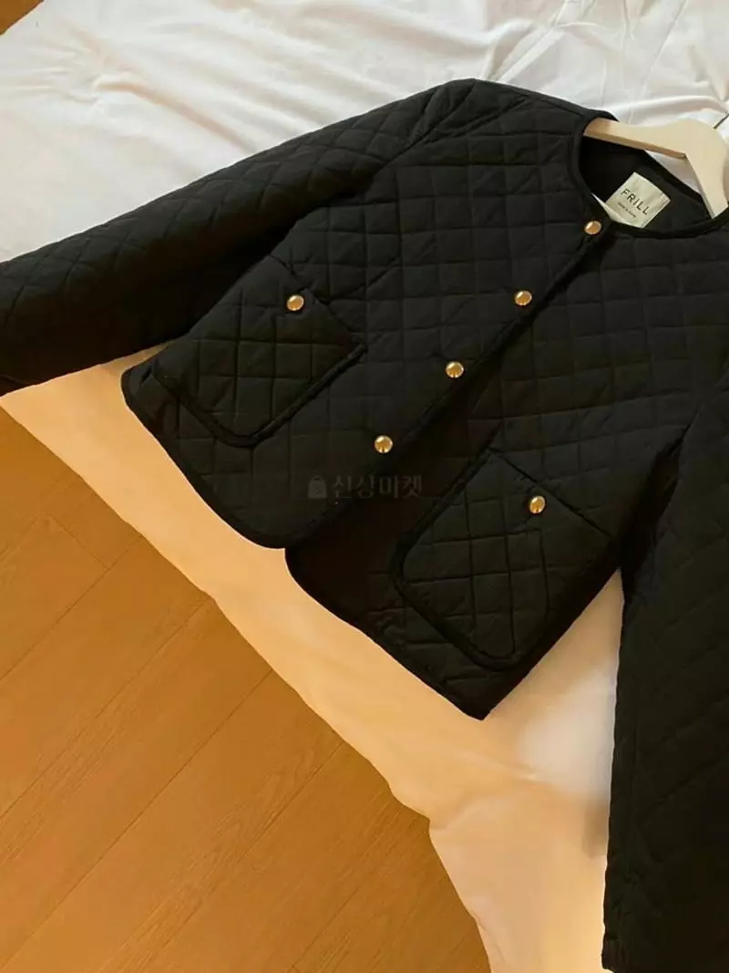 Frill - Korean Women Fashion - #momslook - Quilting Jacket