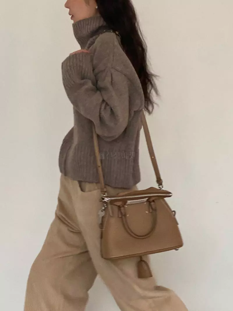 Frill - Korean Women Fashion - #momslook - Show Turtleneck Tee - 4