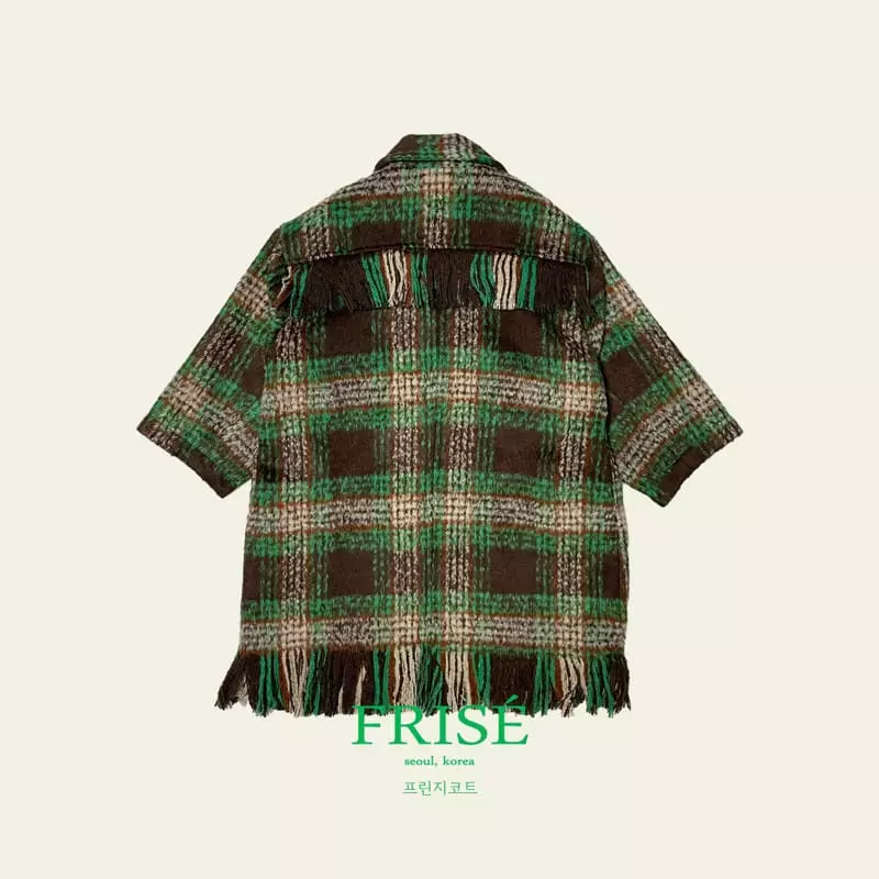 Frise - Korean Children Fashion - #Kfashion4kids - Fringe Coat
