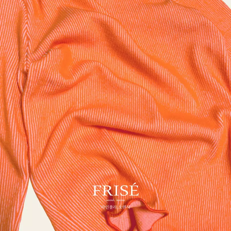 Frise - Korean Children Fashion - #designkidswear - Line Tee - 8