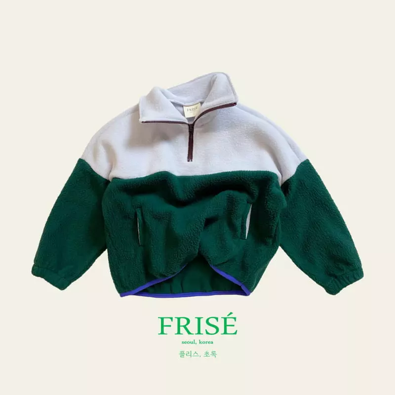 Frise - Korean Children Fashion - #todddlerfashion - Fleece Anorak Sweatshirt - 3