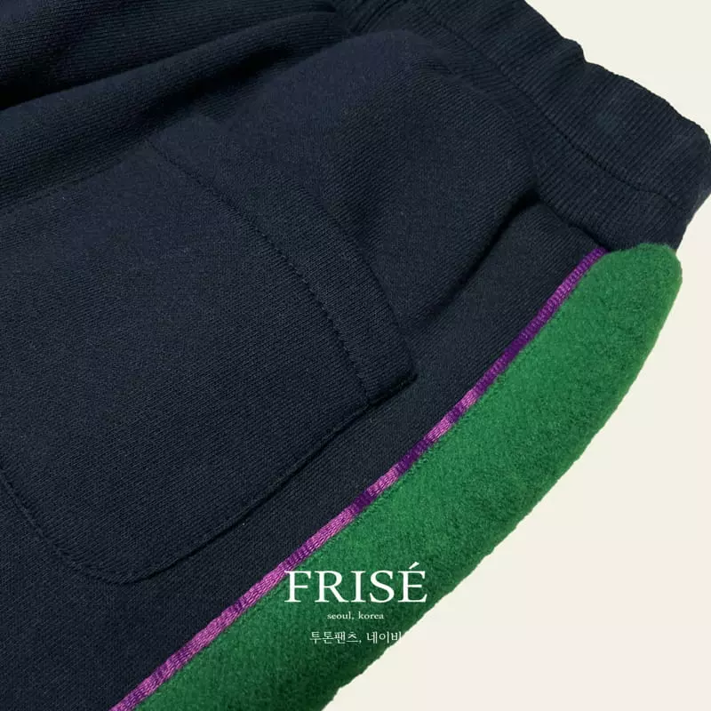 Frise - Korean Children Fashion - #toddlerclothing - Two Tone Pants - 5