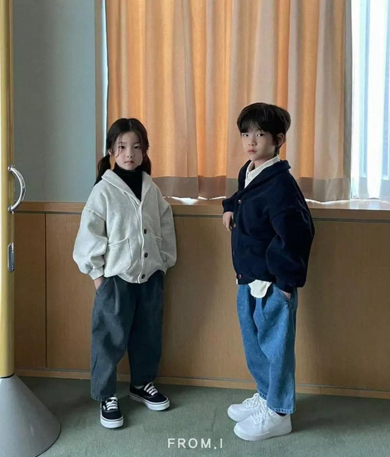 From I - Korean Children Fashion - #Kfashion4kids - Shawl Sweatshirt - 8