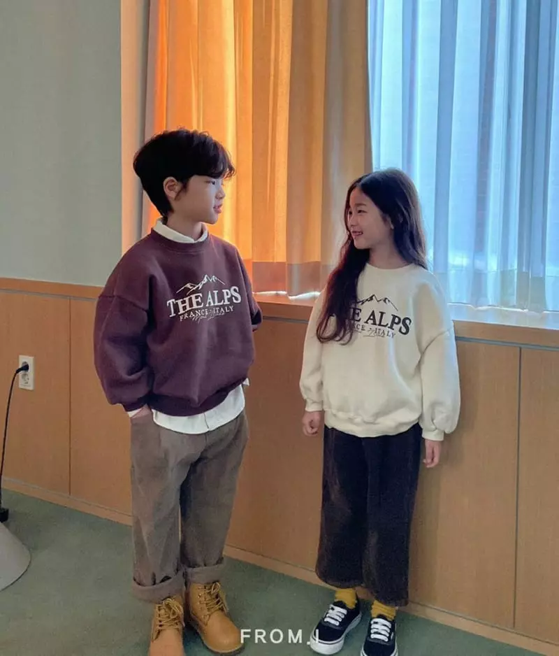 From I - Korean Children Fashion - #Kfashion4kids - Alps Sweatshirt - 2