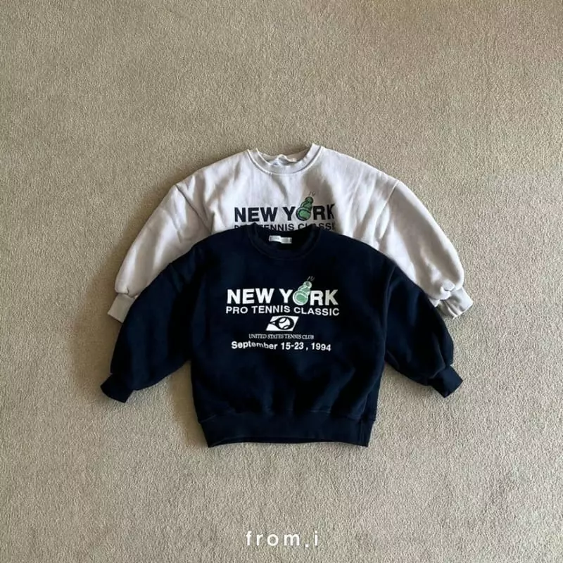 From I - Korean Children Fashion - #childofig - Newyork Sweatshirt - 12