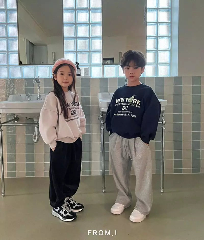 From I - Korean Children Fashion - #fashionkids - Newyork Sweatshirt - 2